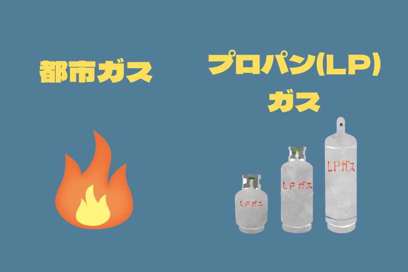 都市ガスorプロパンガス