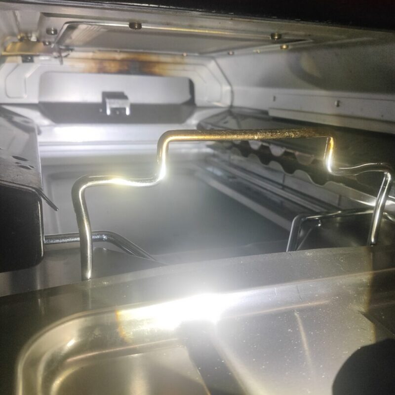 ラクックが使えるコンロ庫内