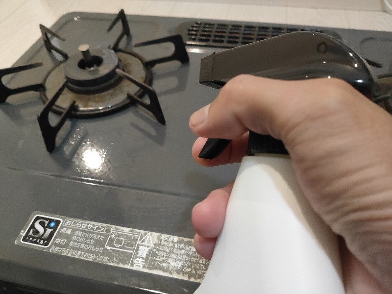 重曹水を使った掃除
