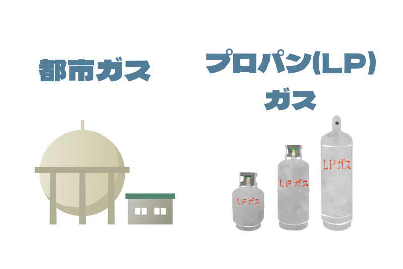 都市ガスorプロパンガス